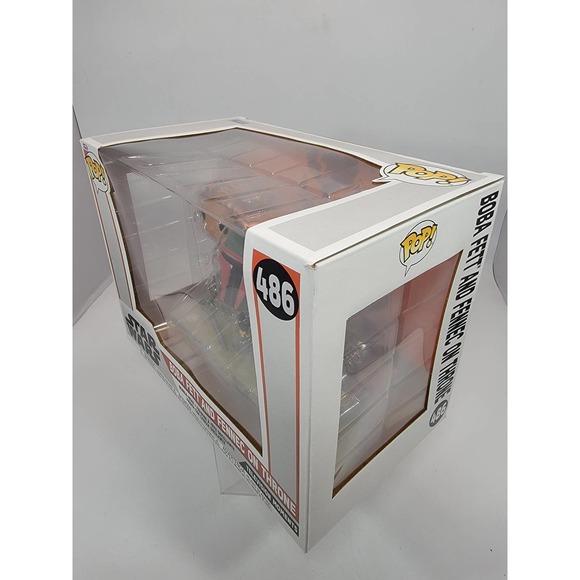 Funko Pop! Star Wars -The Mandalorian: Boba Fett & Fennec Shand Moment 486 - Picture 6 of 8